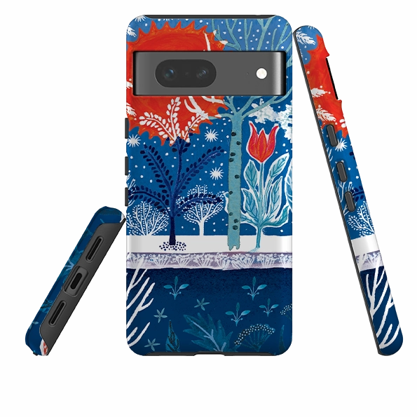 Google Tough Case - Winter Sun II By Emma Frances Grant Premium Shield Rugged Frame