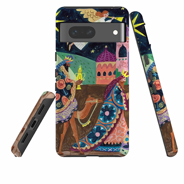 Hybrid Build Modern Design Google Tough Case - Wisemen By Caroline Bonne Muller