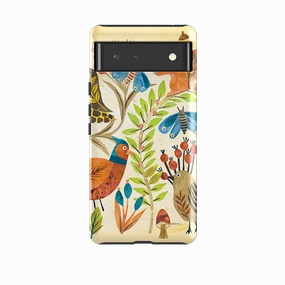 Google Tough Case -  Woodland Friends By Tracey English Durable Texture Build