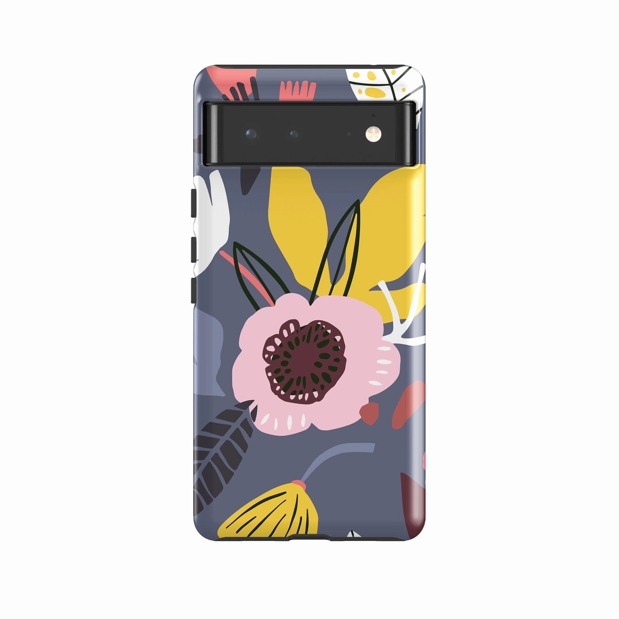 Vivid Pattern Design Drop Defense Google Tough Case -  Xmas Floral IV