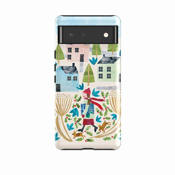 Google Tough Case -  Xmas Presents By Tracey English Comfort Shield Texture