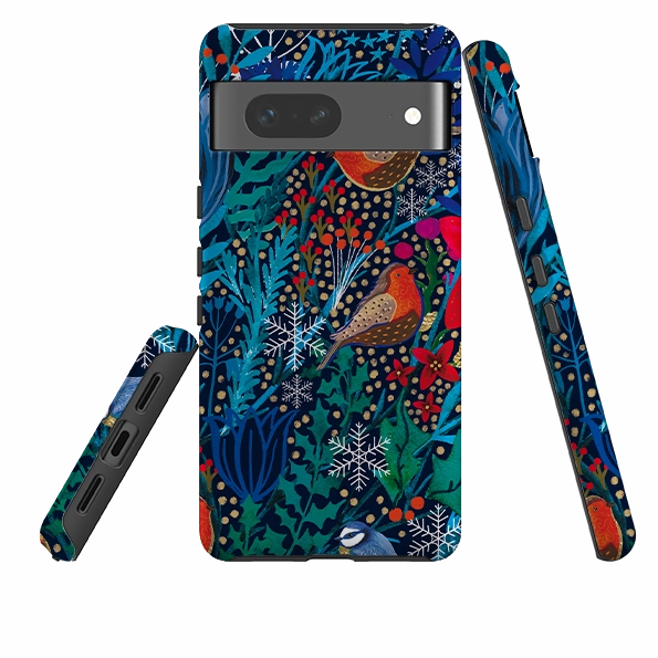 Google Tough Case - Xmas Robin III By Emma Frances Grant Modern Touch