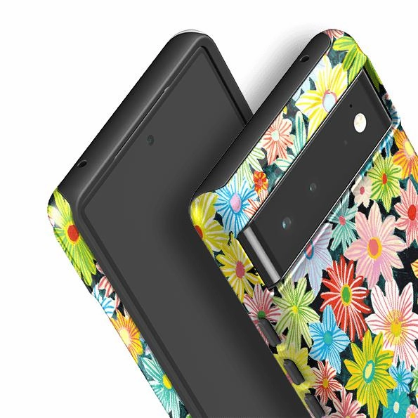 Outdoor Design Premium Shield Google Tough Case -  Yard Floral By Sarah Campbell