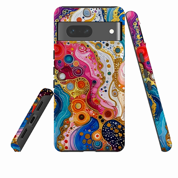 Strong Outline Durable Coating Google Tough Case - Zen Marble