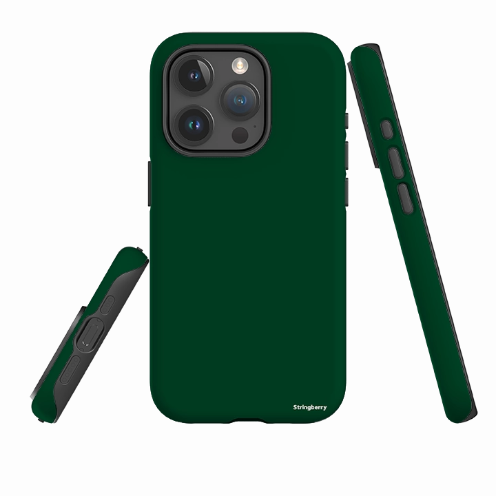 Bold Look iPhone Tough Case - Warsaw Green