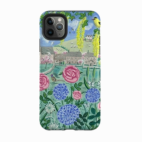 iPhone Tough Case - Village Floral By Mary Stubberfield Resistant Layer Flexible Build Form