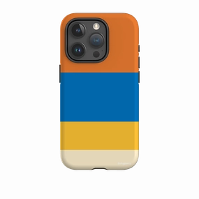 Vivid Finish Unique Pattern iPhone Tough Case - Miami Chroma