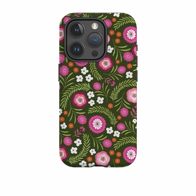 Comfort Design Layer iPhone Tough Case - Posy Garden II By Ali Brookes