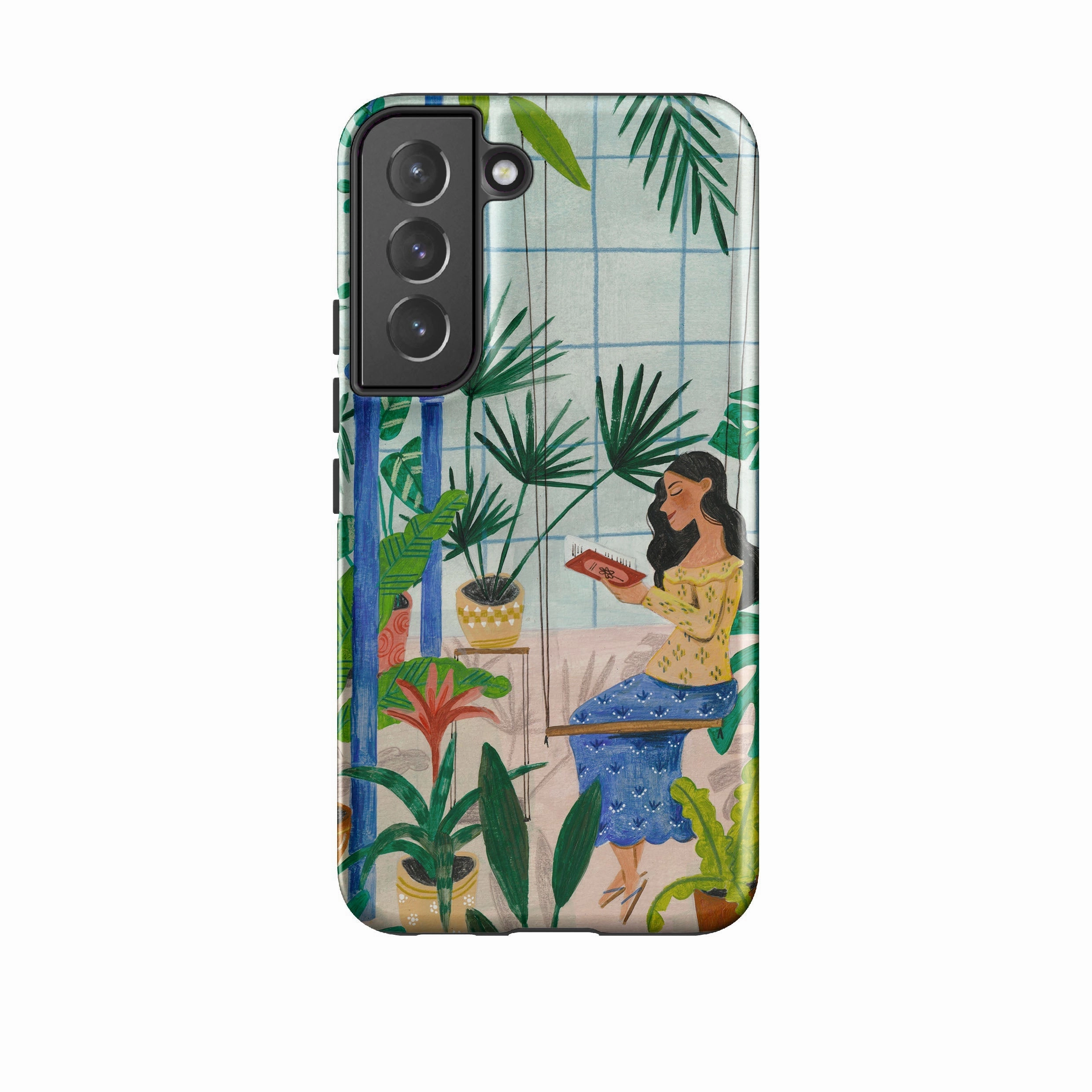 Samsung Tough Case - Day Dreaming By Caroline Bonne Muller Hybrid Frame
