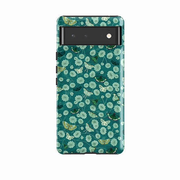 Google Tough Case -  Small Moths 2 By Katherine Quinn Hybrid Build