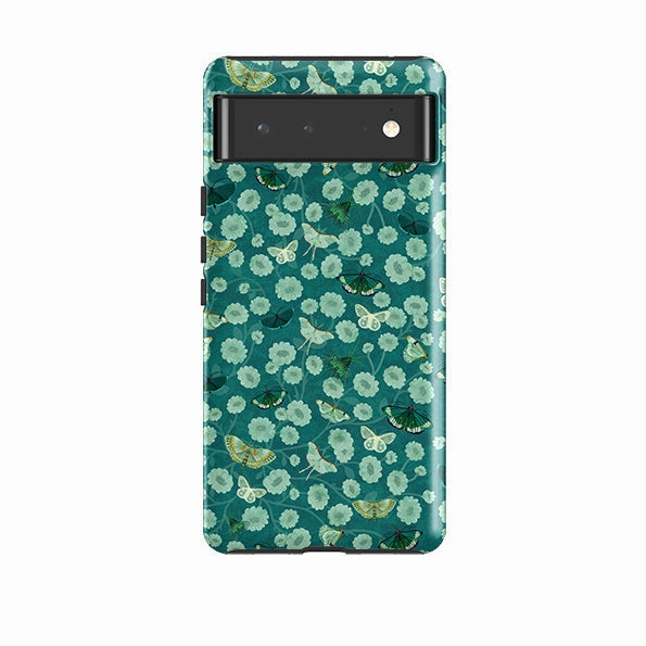 Google Tough Case -  Small Moths 2 By Katherine Quinn Vivid Texture Hard Shell