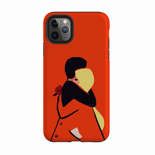 iPhone Tough Case - Red Embrace Anti Scratch Layer