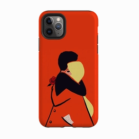 Light Touch Premium Finish iPhone Tough Case - Red Embrace