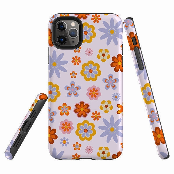 iPhone Tough Case - Windy Impact shield Clear Pattern