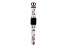 Happy Cat Apple Watch Strap Comfort Texture
