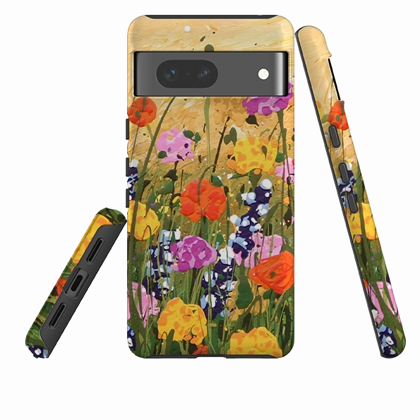 Google Tough Case -  Forever Wild By Linda Calvert Jacobson Raised Edges Urban Texture