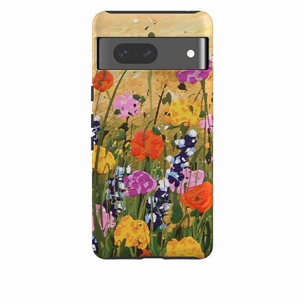 Colorful Accent Comfort Build Google Tough Case -  Forever Wild By Linda Calvert Jacobson