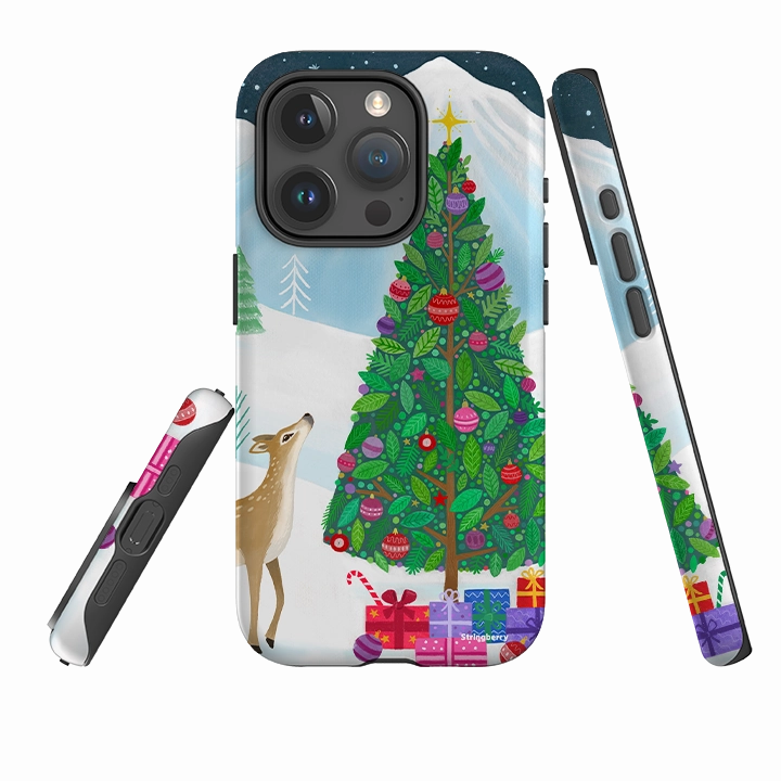 iPhone Tough Case - Jolly Season By Bex Parkin Impact Guard Protective Frame