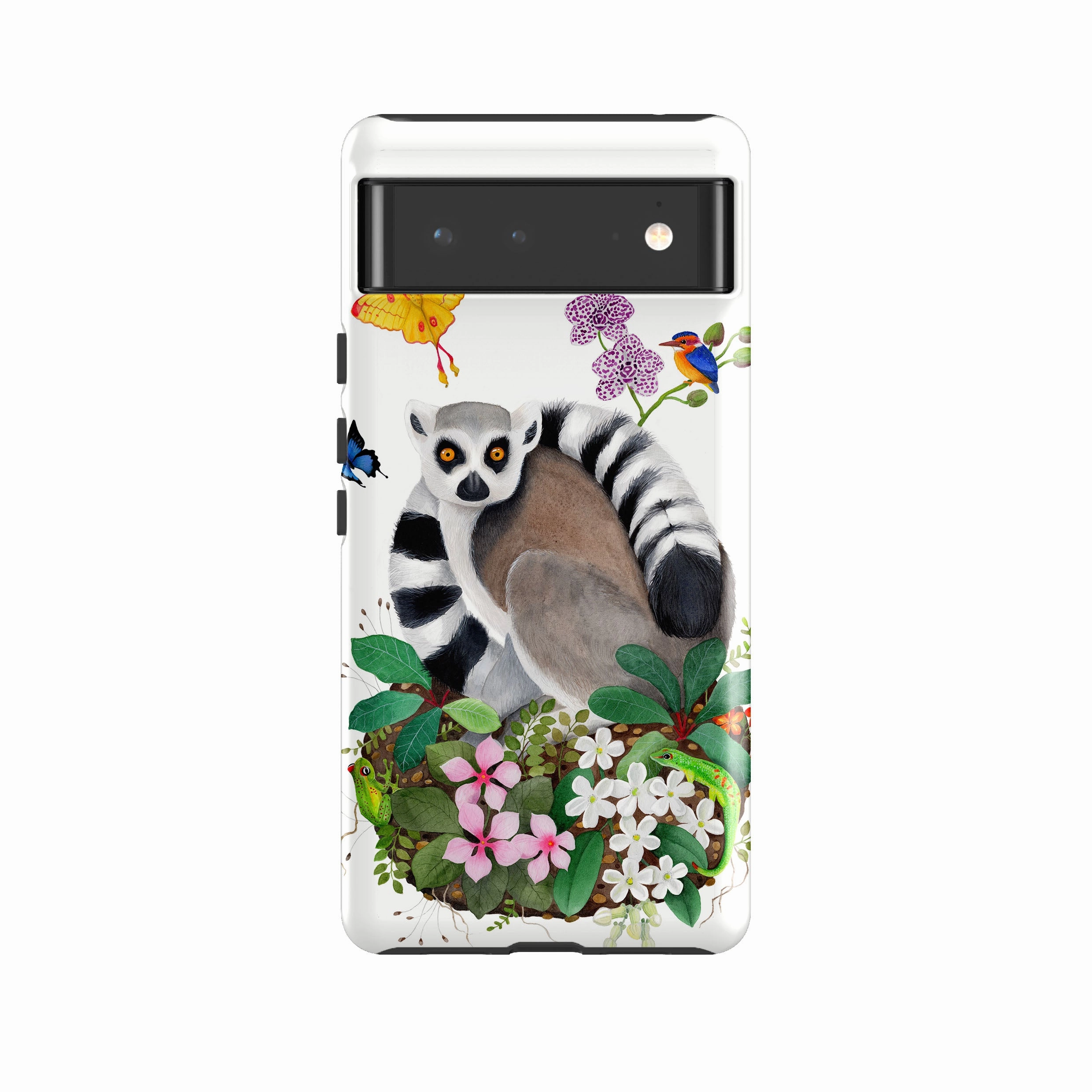 Google Tough Case -  Madagascar Lemur By Bex Parkin Stylish Finish Refined Form