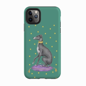 iPhone Tough Case - Italian Greyhound By Catherine Rowe easy installation