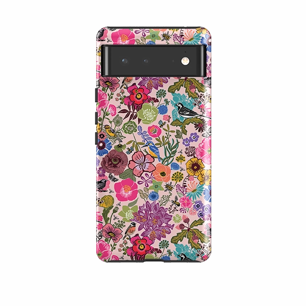 Soft Edge Texture Compact Texture Layer Google Tough Case -  Meadow By Kate Heiss