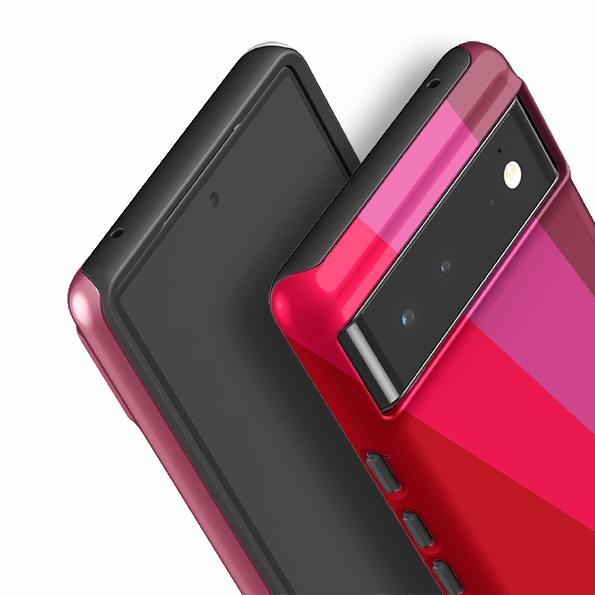 Google Tough Case -  Ruby Fan By Kitty Joseph Smooth Touch Protective cover