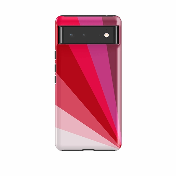 Premium Detail Finish Google Tough Case -  Ruby Fan By Kitty Joseph