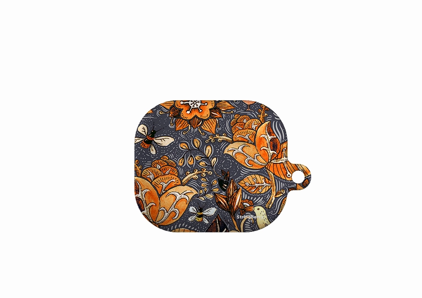 Hidcote Airpod Case Gen 4 soft flexible neon silicone airpods case