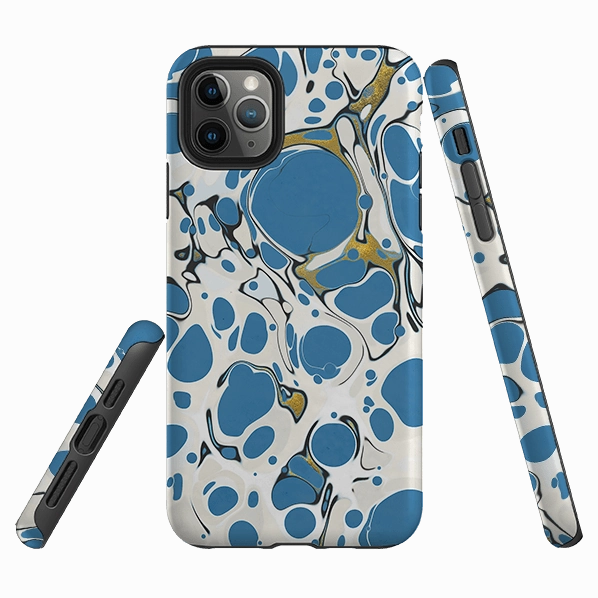 iPhone Tough Case - Island Blue Matte Texture Layer