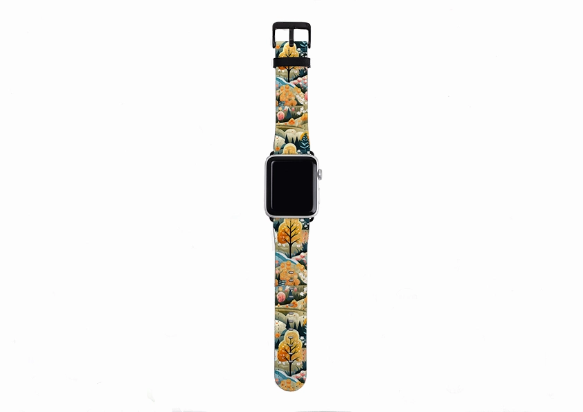Forest Of Dean Apple Watch Strap Durable feature Soft Material Feel
