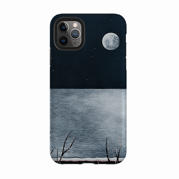 iPhone Tough Case - Night Of The Huge Moon By Natasha Newton Trendy Accessory Lightweight accessory