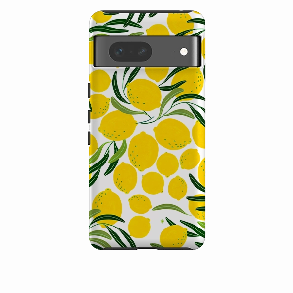 Refined Pattern Lightweight Grip Google Tough Case -  Limoncello Pattern By Madalina Andronic