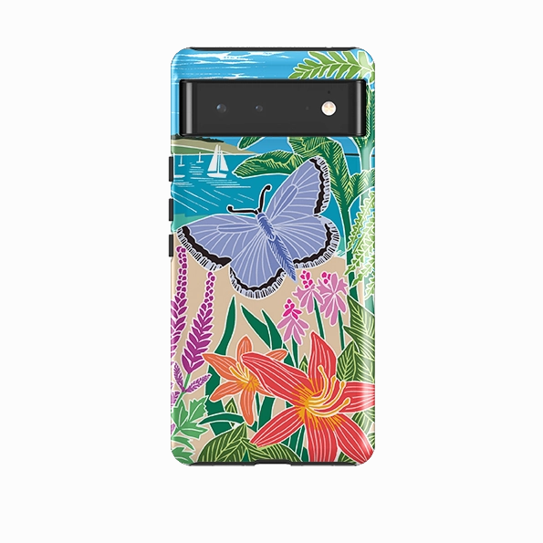 Trendy Accessory Compact Pattern Google Tough Case -  Trebah Garden By Kate Heiss