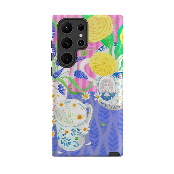 Light Protection Lightweight accessory Samsung Tough Case - Muscari Flowers By Bex Parkin