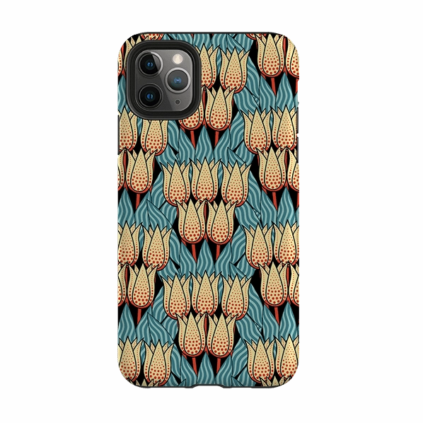 Gloss Finish iPhone Tough Case - Spotty Tulip By Cressida Bell