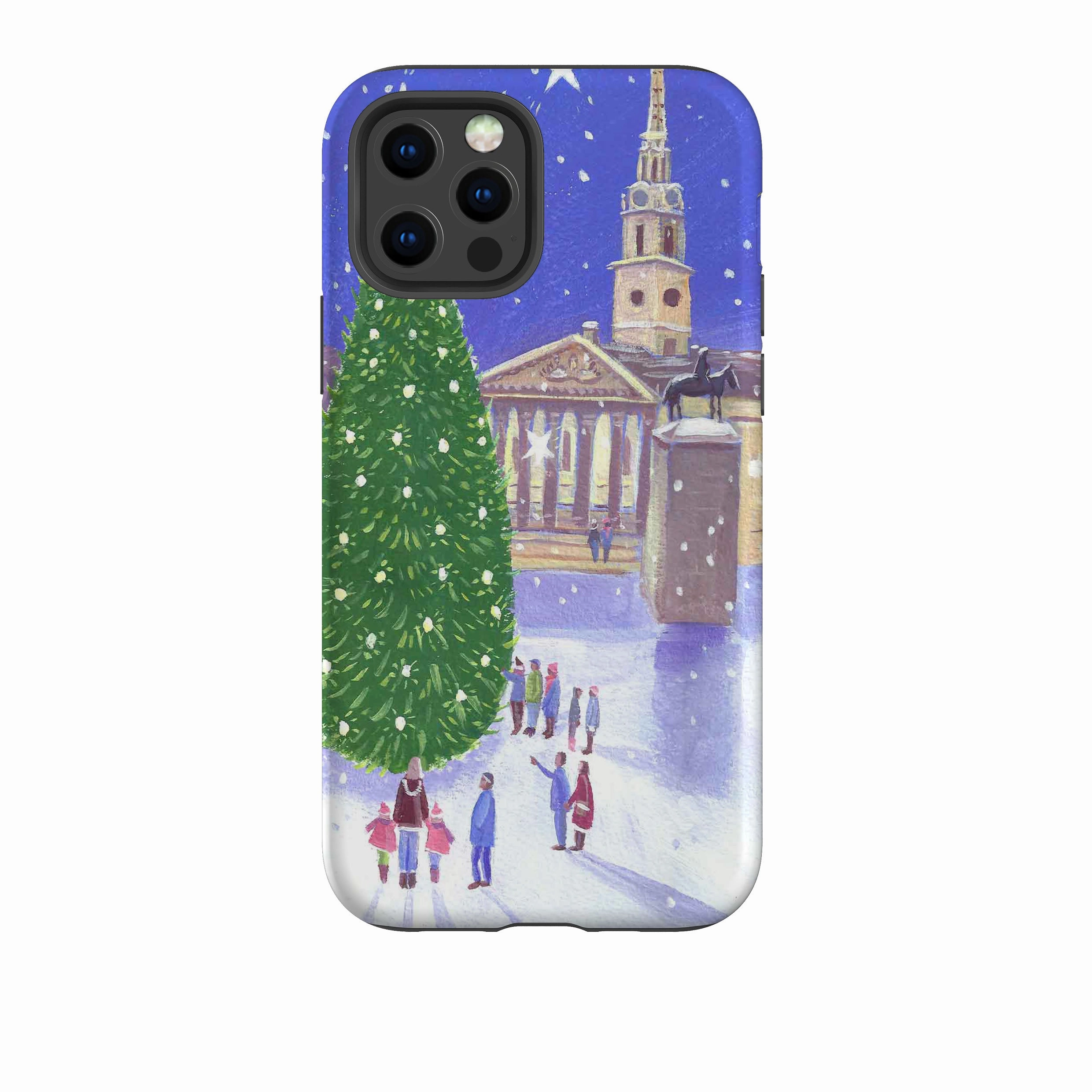Transparent Shell Patterned Design iPhone Tough Case - St Martins By Mary Stubberfield