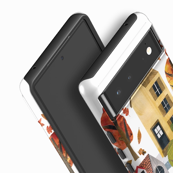 Google Tough Case -  Houses By Tracey English Casual Look Flexible frame