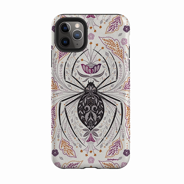 iPhone Tough Case - Spider By Jenny Zemanek Rugged Build Texture Affordable option