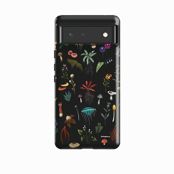 Glossy Texture Matte Texture Finish Google Tough Case -  Fantasy Herbal II By Anna Stead