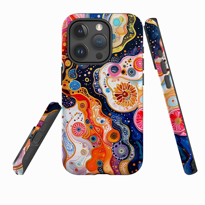 Urban Style Travel Accessory iPhone Tough Case - Cloud Marble