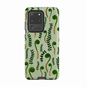 Samsung Tough Case - Fern Fronds By Katherine Quinn Unique Texture