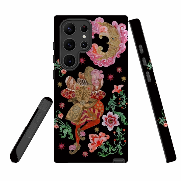 Stylish Layer Texture Samsung Tough  Case - Ten Lords A Leaping By Maria Matos