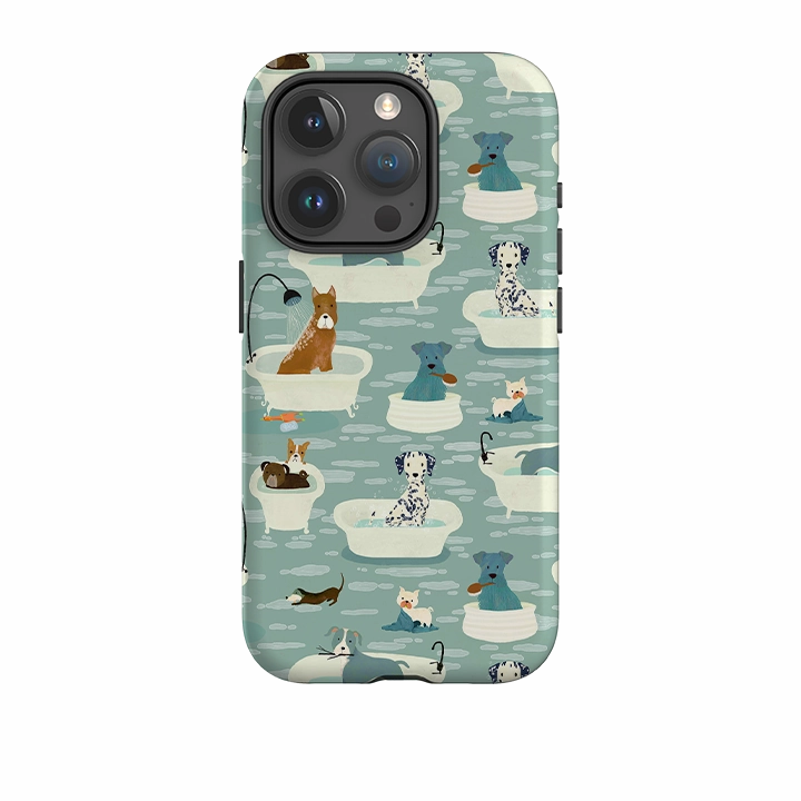 iPhone Tough Case - Bath Time By Katherine Quinn Lightweight texture Casual Design