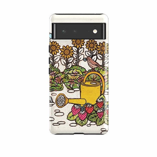 Google Tough Case -  Garden 1 By Amelia Bowman Minimal Pattern