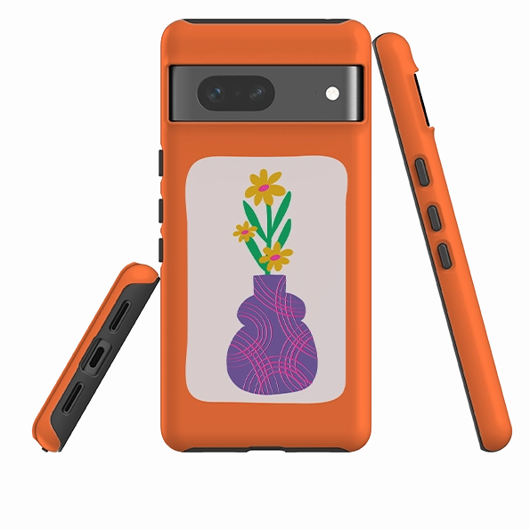 Premium Texture Layer Refined Craftsmanship Google Tough Case - Summer Vase