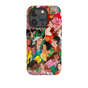 iPhone Tough Case - People By Caroline Bonne Muller Gloss Finish Texture
