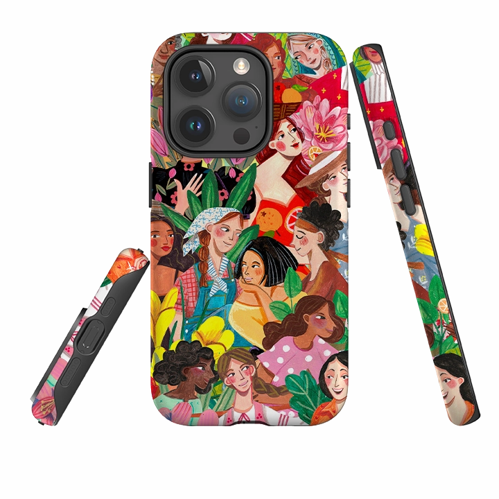 Shockproof Frame iPhone Tough Case - People By Caroline Bonne Muller