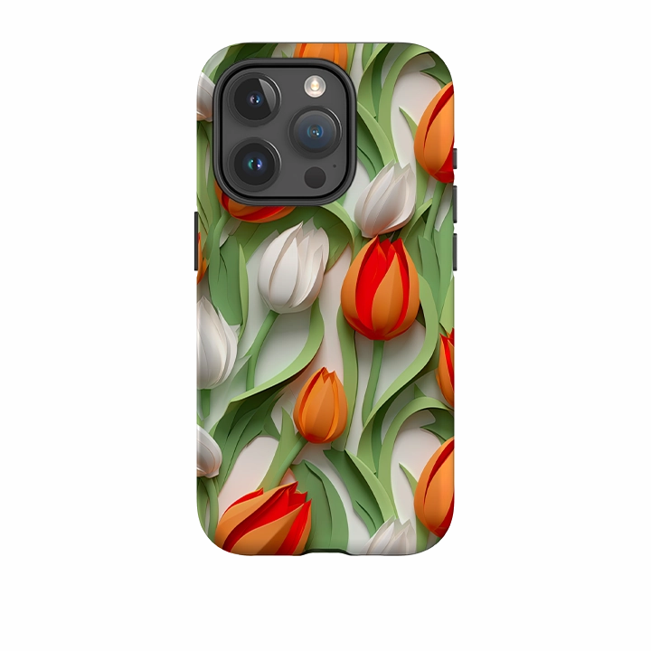 iPhone Case - Apeldoorn Tulips Clear Back