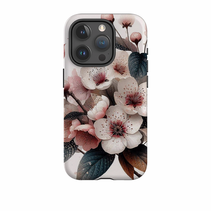 Portable Protection Minimal Feature iPhone Case - Bala Floral
