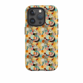 iPhone Case - Bauhaus Clear Frame Smooth Pattern Design